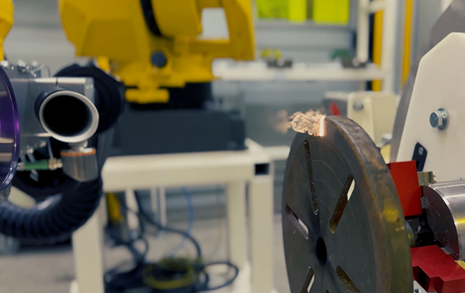 Laser Cleaning robot - Fuzzy Logic Laser Cleaning robot - Fuzzy Logic